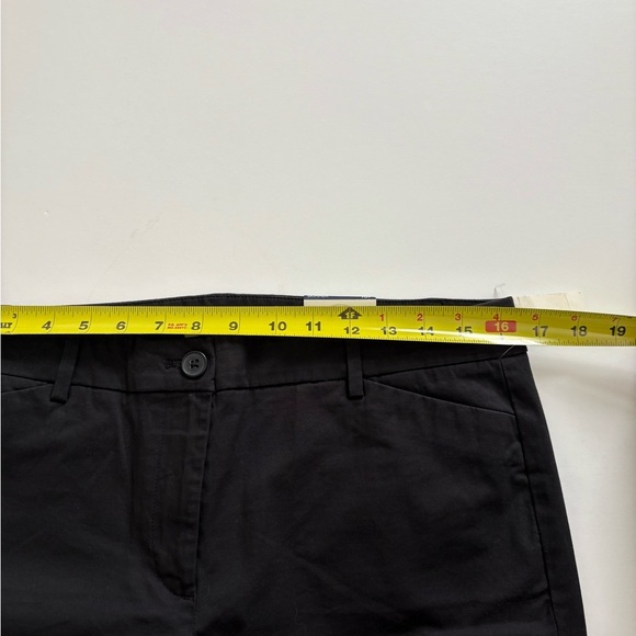Talbots Skimmer Cropped Pants Size 10 Petite Black New - Picture 5 of 9
